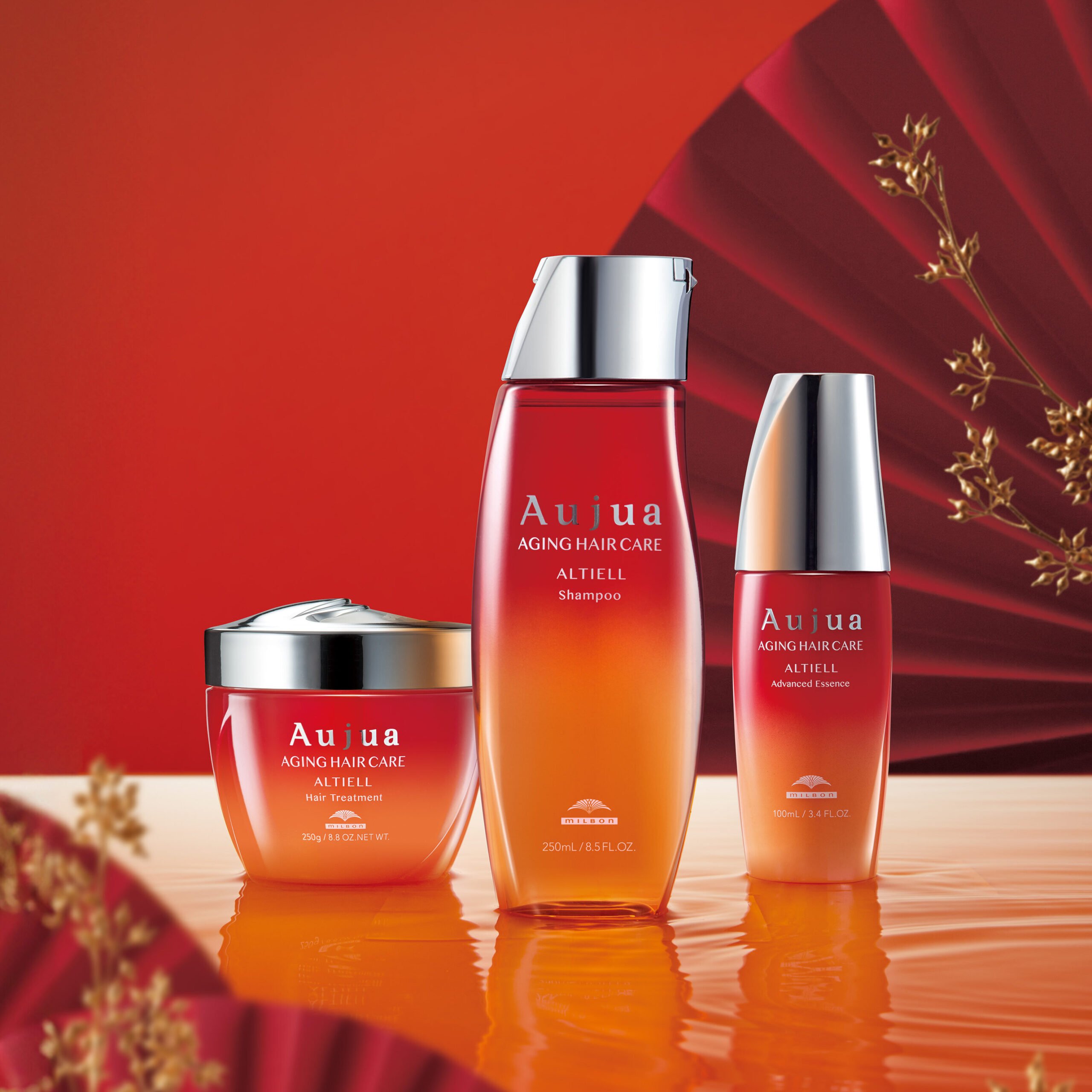 オージュアの新エイジングケアライン「アルティール」 ブリーチ毛の