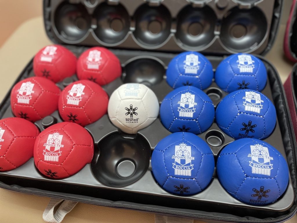 クラウドファンディング」支援での購入物品が届きました！ – BOCCIA