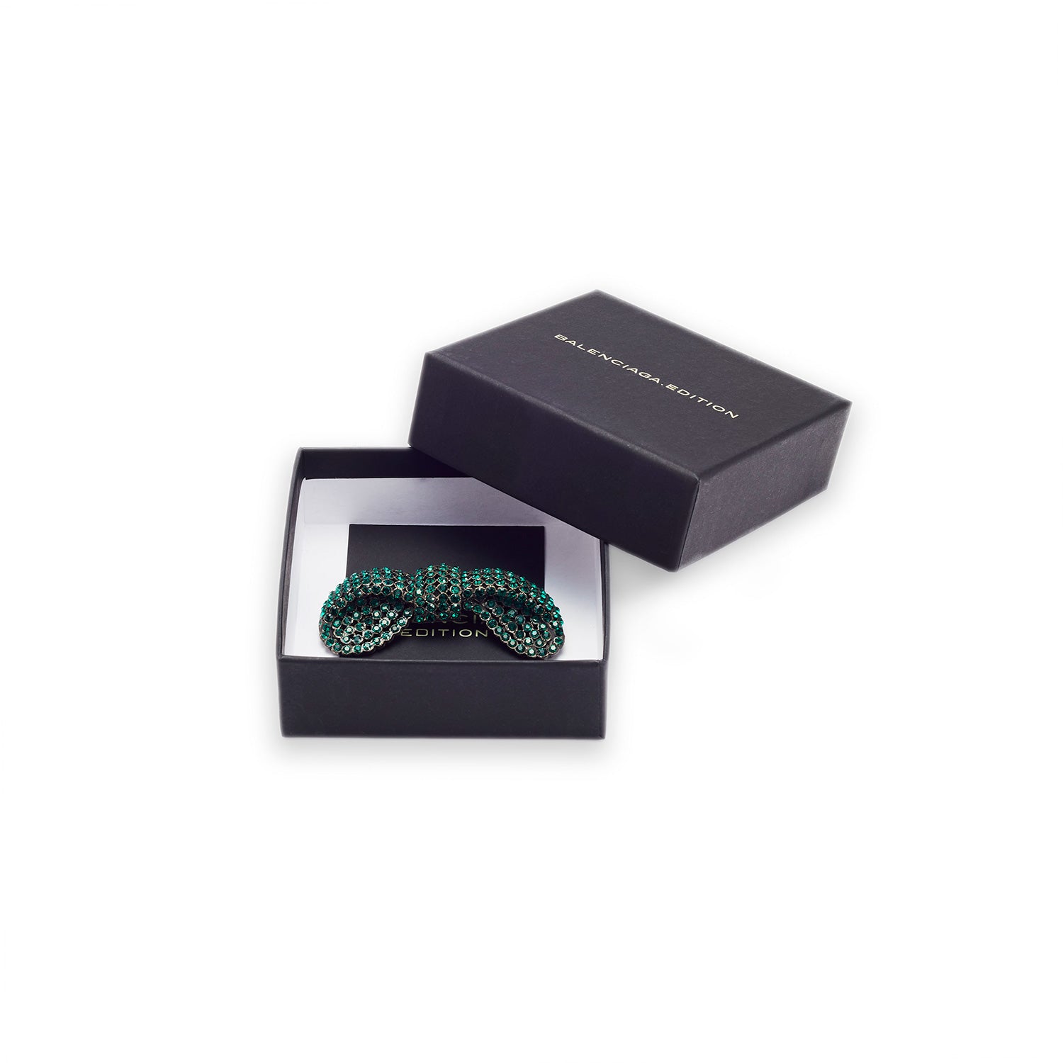 正規品・送料無料】BALENCIAGA / crystal ribbon brooch1 | BOLS・1987