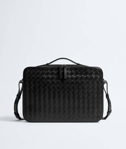 Men's Getaway Briefcase in Black | Bottega Veneta DK