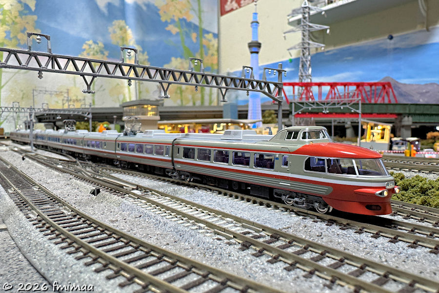 小田急ロマンスカー3100形NSE 入線整備 その2 - ナマケモノ写真館