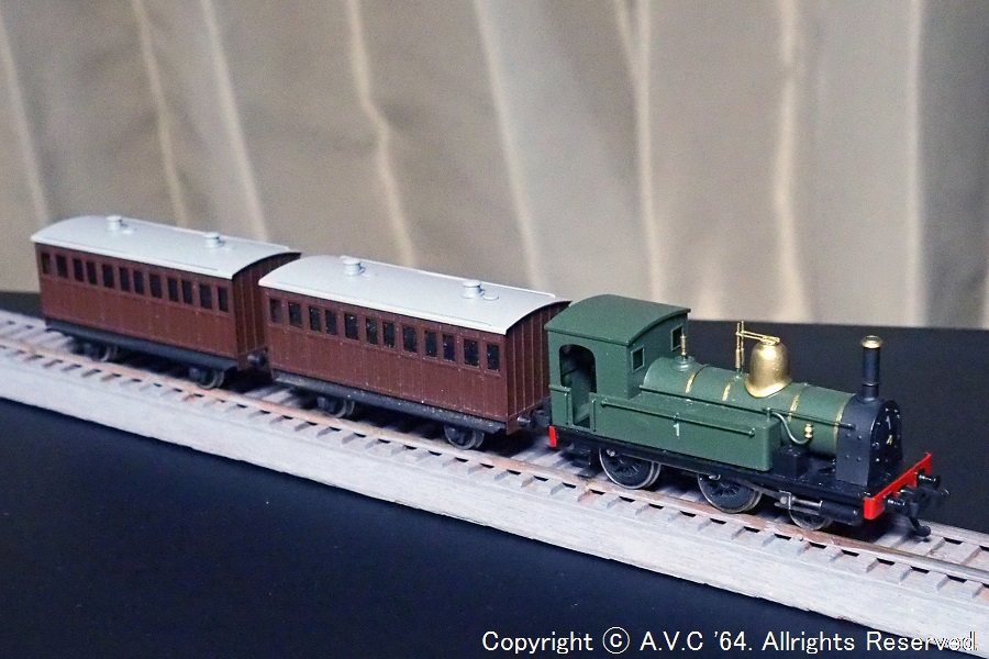150形（1号機関車）～黒 or 緑 - A.V.C 64（Series181）