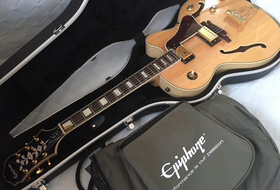 Epiphone Joe Pass Emperor II Pro - スタジオ音治