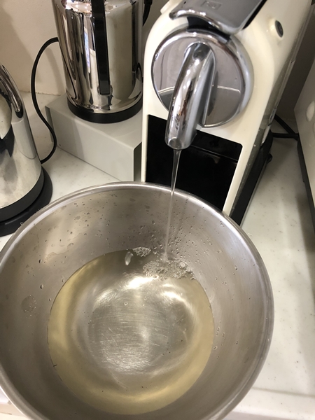 ネスプレッソの湯垢洗浄をやってみた！ - メンテナンス