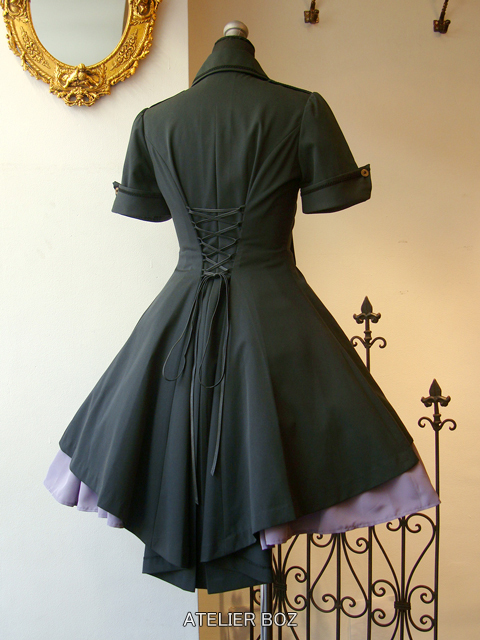 6292】メイファススカート付ジャケットワンピース【Lサイズ】入荷の