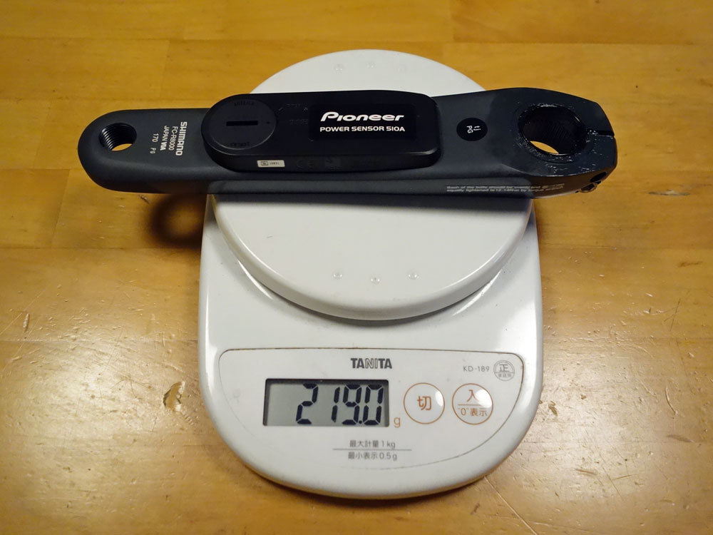 パイオニアパワーメーター左アルテグラFC-R8000