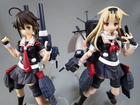 玩具レビュー figma 時雨改二 - 金のおにぎり玩具箱