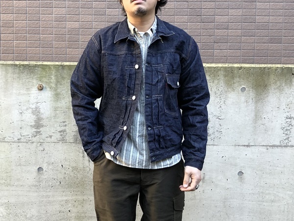 ウエアハウス “Lot 2001XX 1ST TYPE WITH BLANKET (T BACK STYLE