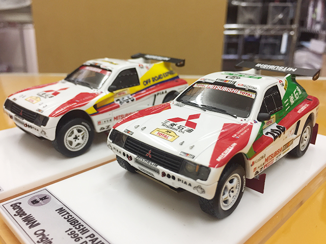 入手困難品】1/43 三菱 パジェロ 1996 ダカールラリー パリダカ 入手