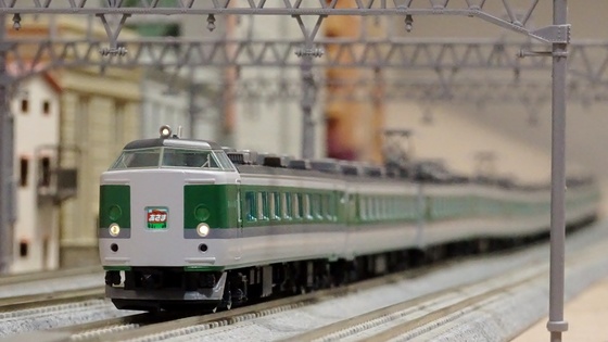 JR 489系特急電車(あさま)基本+増結9両セット - ビスタ模型鉄道