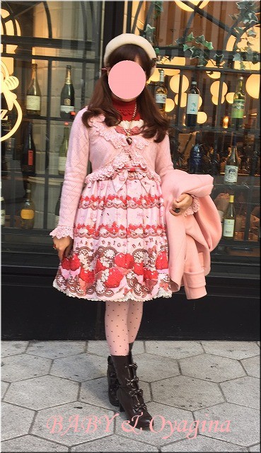 BABY Creamy Berry Fairy Dream 柄ジャンパースカート 【公式通販】