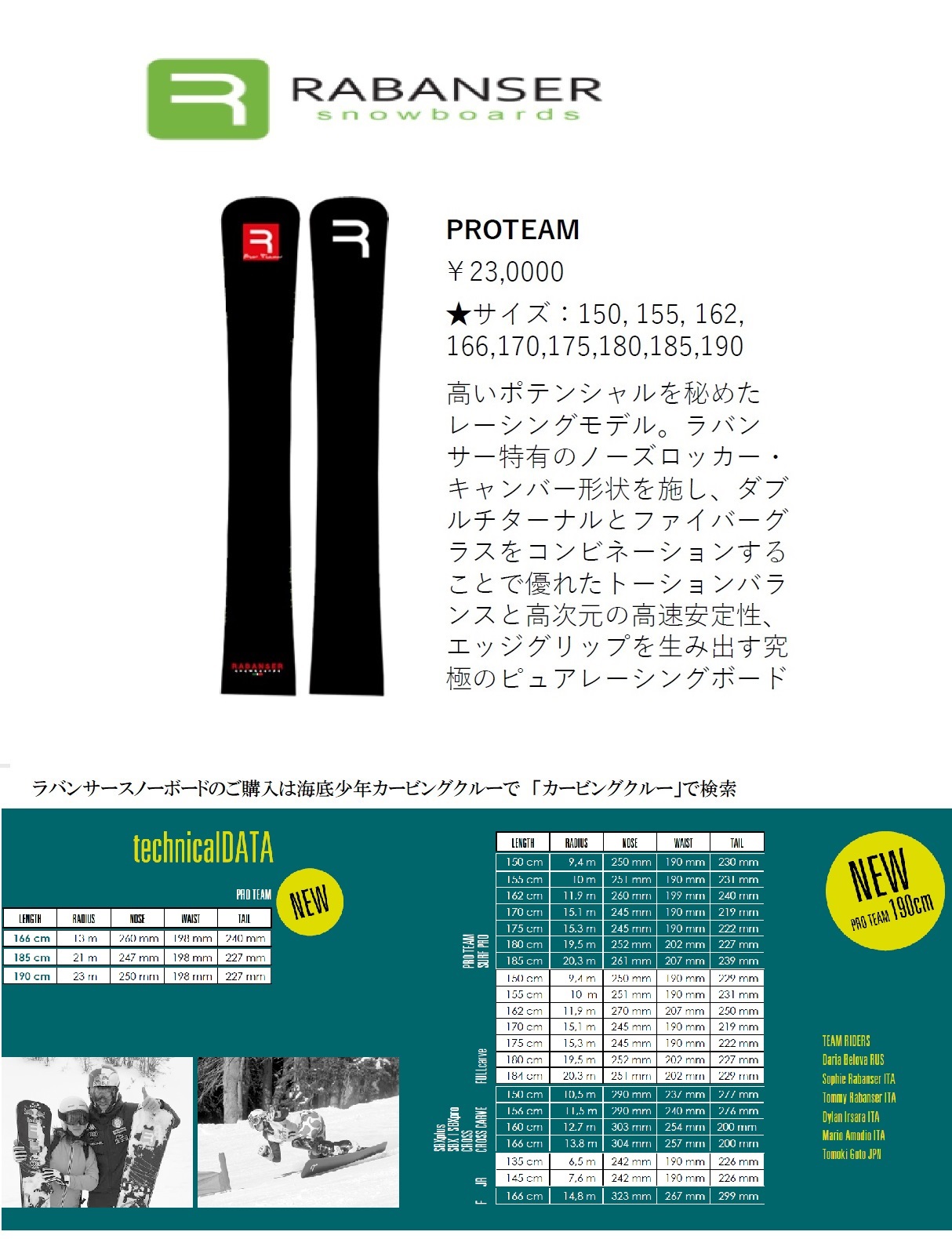 20-21RABANSER（ラバンサー） PROTEAM(プロチーム） | 海底少年