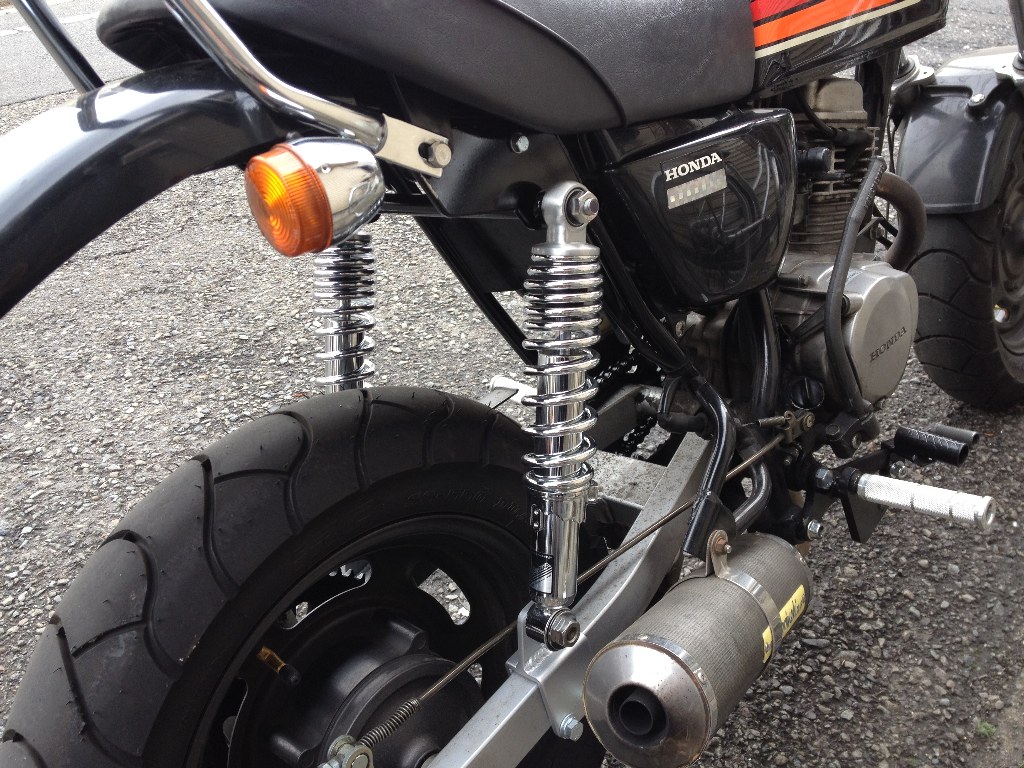 松*本様 エイプ50 ツインサスキット バッテリーあり ドラムブレーキ用