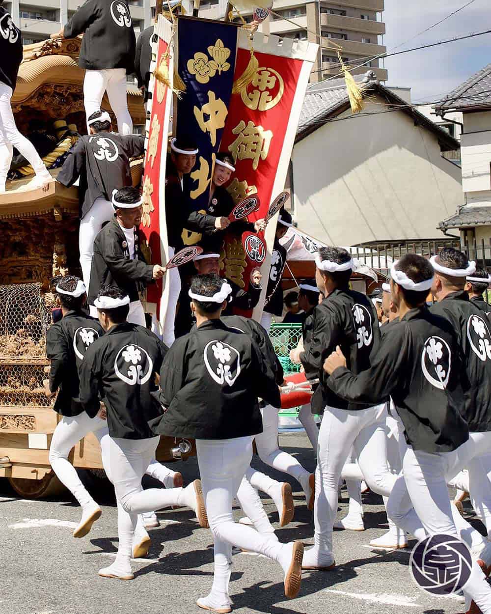 中北町のだんじり（岸和田旧市・浜地区）泉祭記