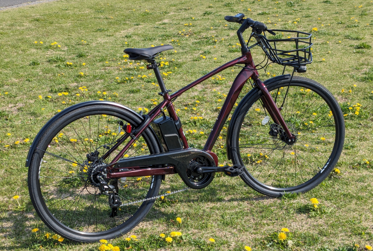 あさひ・オフィスプレスeの前カゴを交換 | カナジテ！～ロードバイク日記