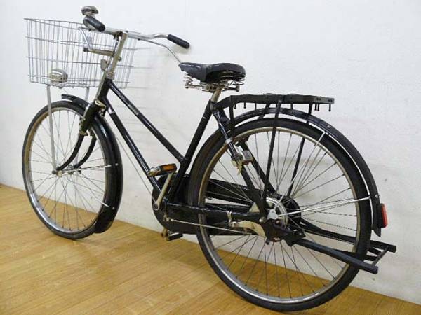 昭和レトロ ミヤタの実用自転車 MIGHT号 実用車 26型 昭和レトロ