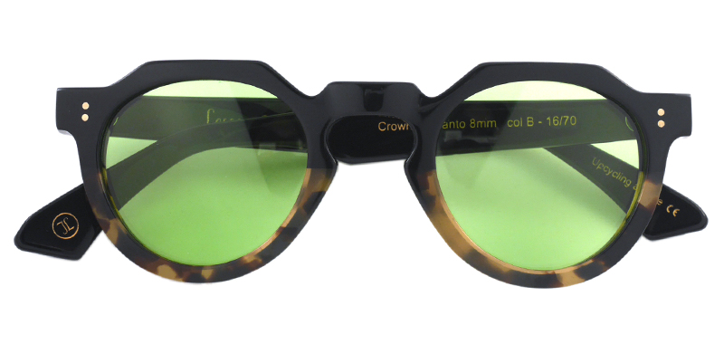 LESCA LUNETIER CROWN XL 8mm 限定生産のアップサイクリング