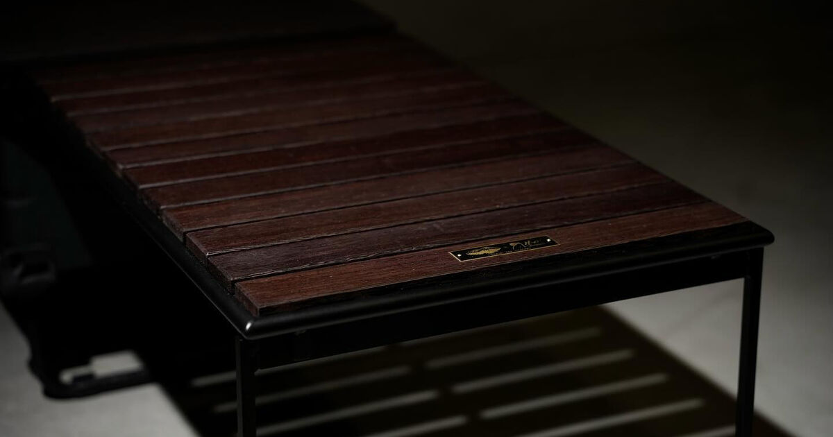 H&O ✖️ geek field ブリッジテーブル ウェンジ