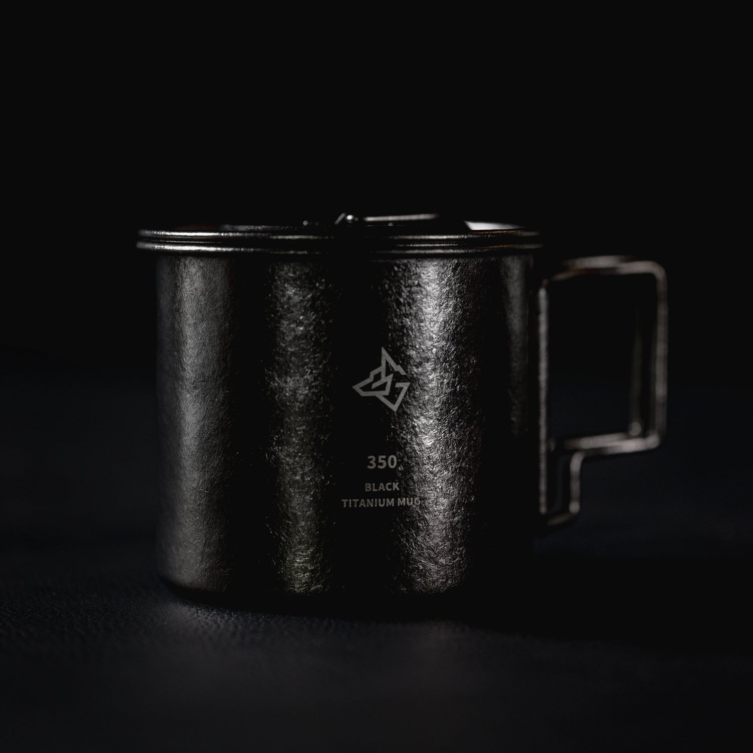 BLACK TITANIUM MUG ブラックチタンマグ チタンマグカップ アウトドア