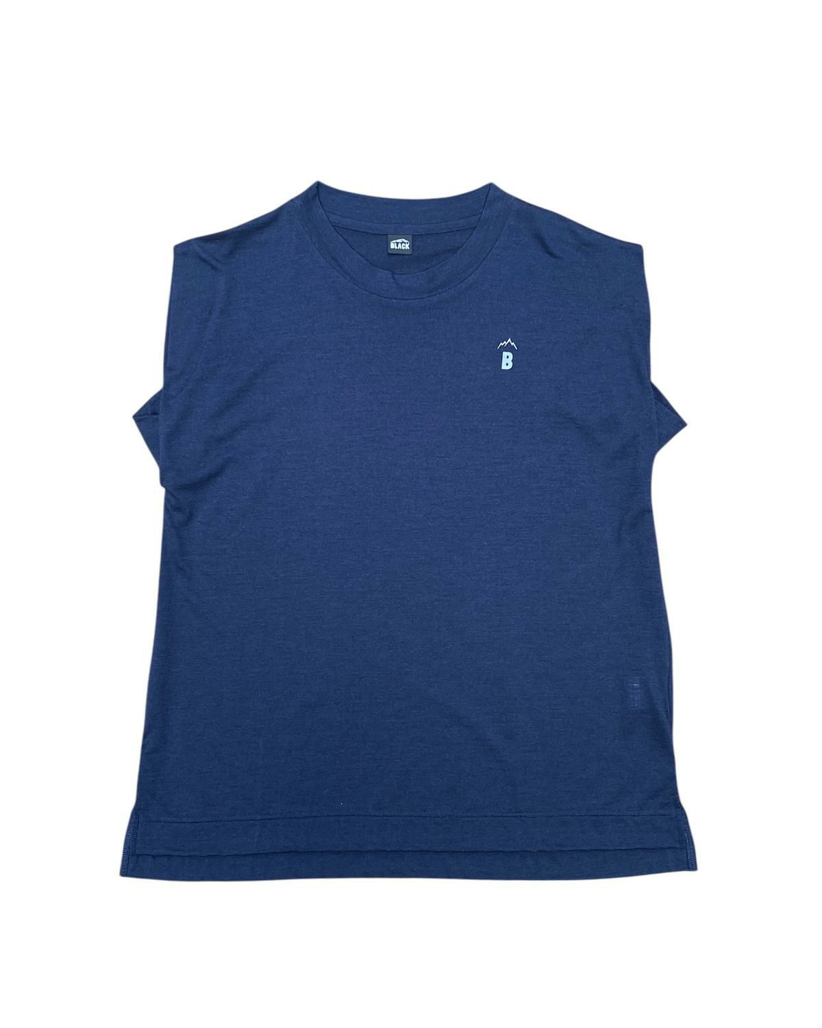 BLACK BRICK / Hybrid Merino Cover SleevelessHybrid ｜ブラック