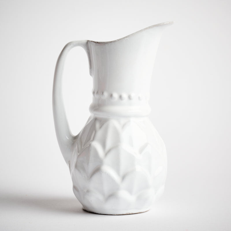 Astier de Villatte Small Gedeon Pitcher- Paris, France – Blanche +