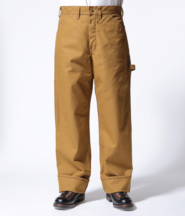 Sugar Cane 13oz. BROWN DUCK WORK PANTS – Blue Works Vintage