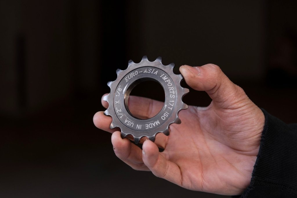 USED】EURO ASIA DELUX STEEL TRACK COG 17T