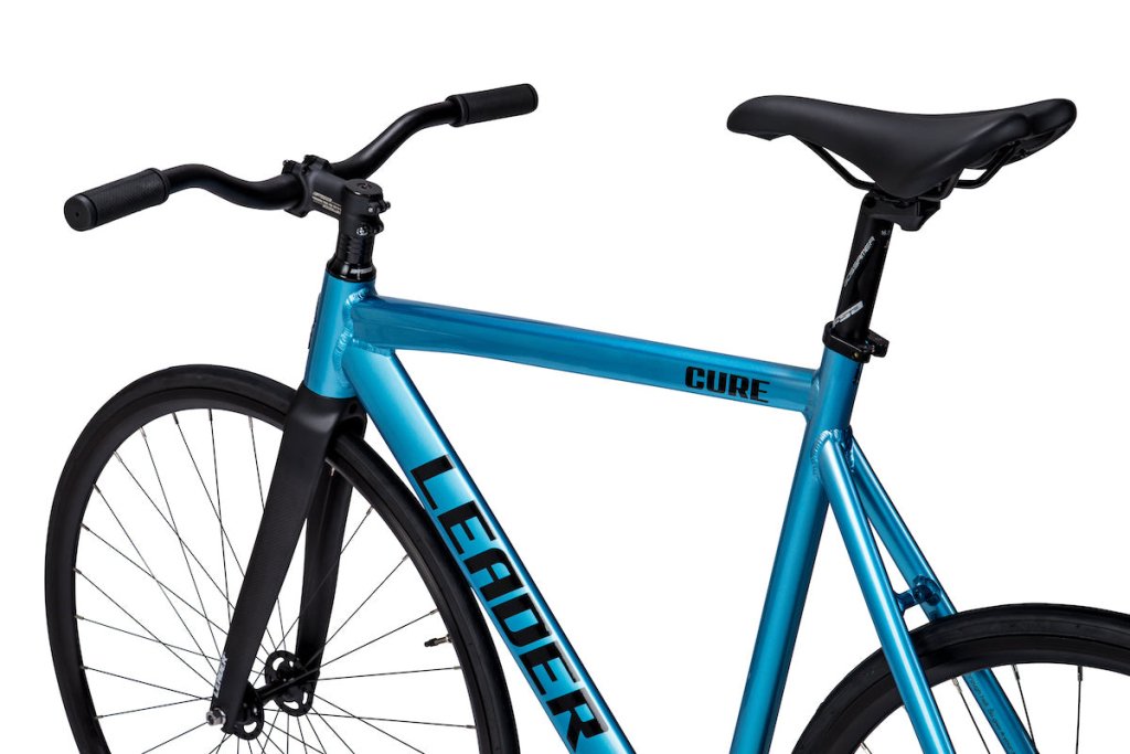 LEADER Cure Lサイズ フレームセット 剥離カスタム ピストバイク
