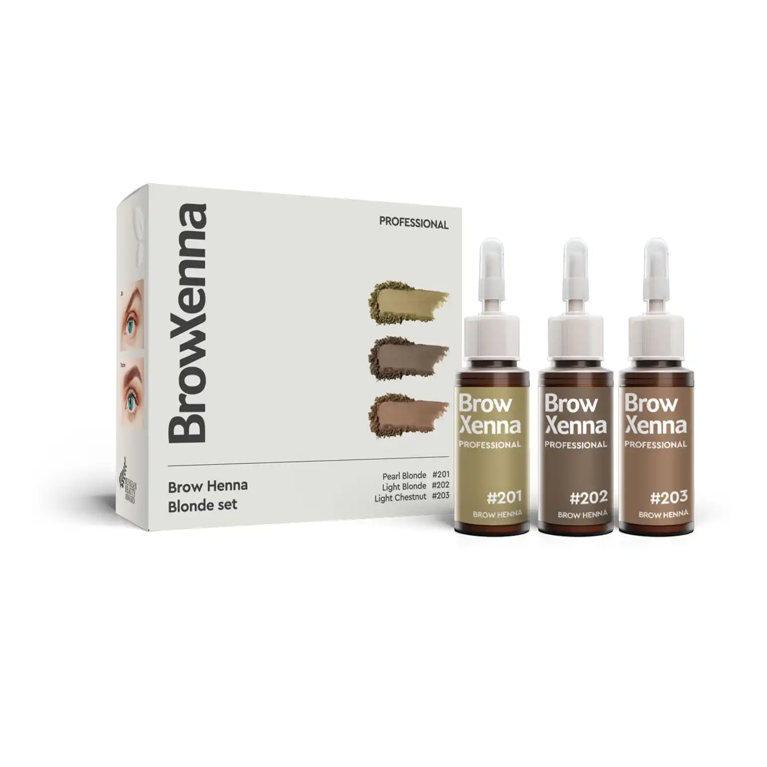 Blonde» henna set, BrowXenna® | Brow henna | BrowXenna®