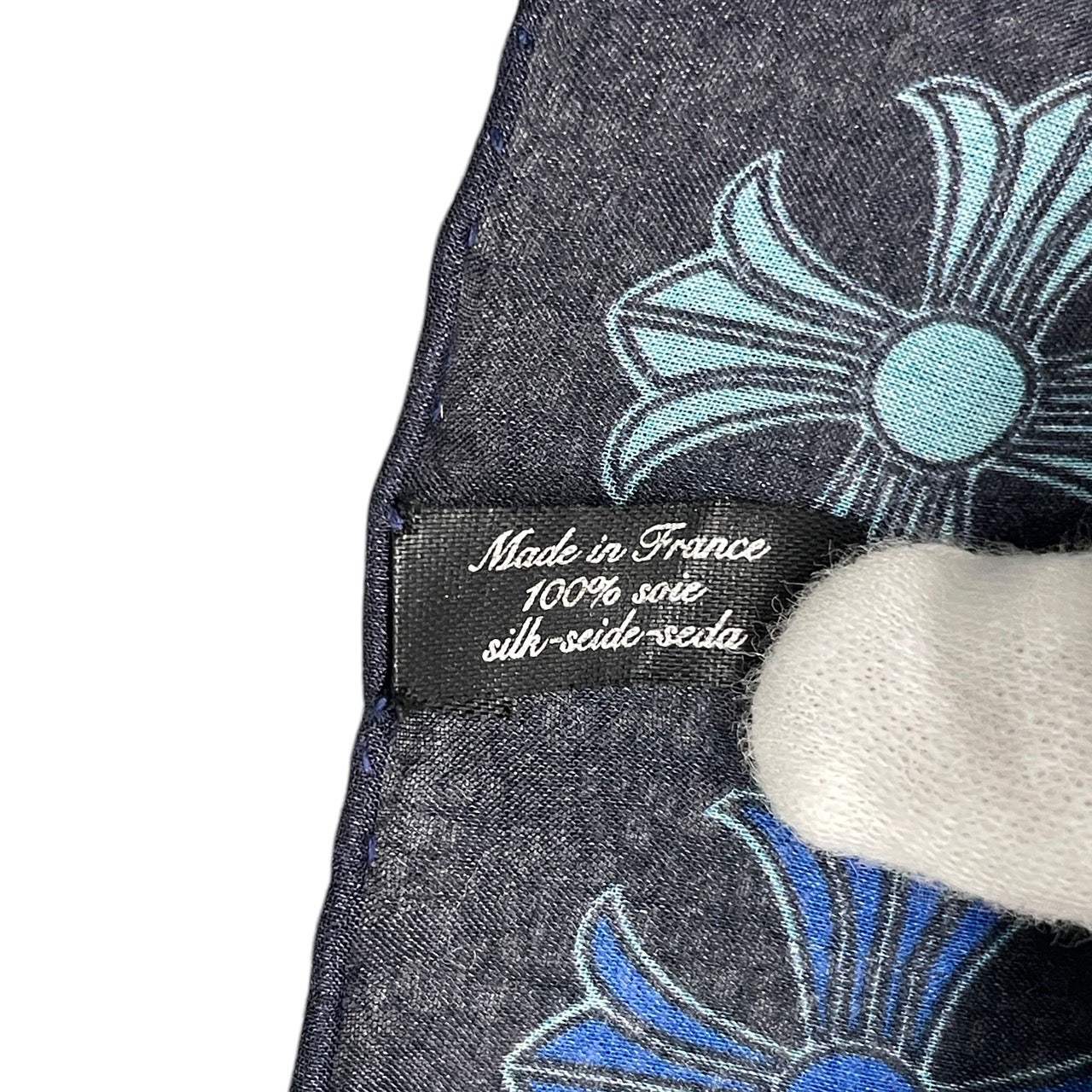 CHROME HEARTS】クロムハーツ MAPPLETHORPE スカーフ シルクユニ