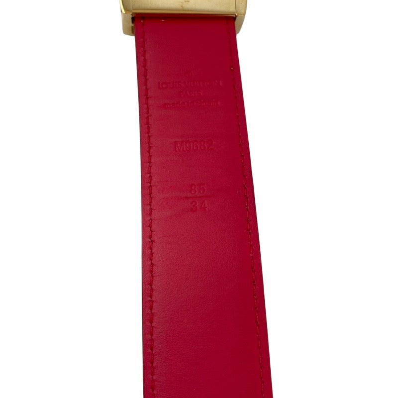 LOUIS VUITTON】ルイ・ヴィトン サンチュール・キャレ LVカット M9682