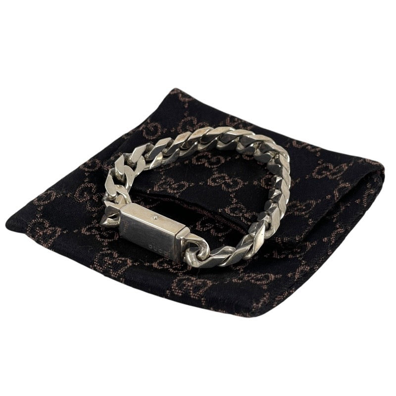 GUCCI】グッチ 喜平 キヘイ ブレスレット シルバー925 メンズ 18号