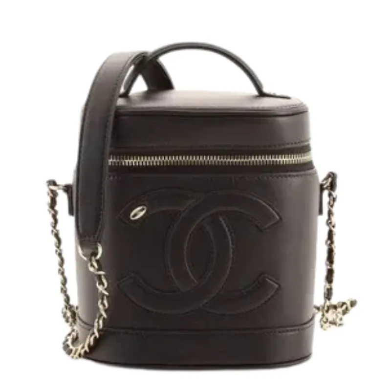 バニティ チェーンショルダー ラムスキン ブラック AS0323｜ブランド