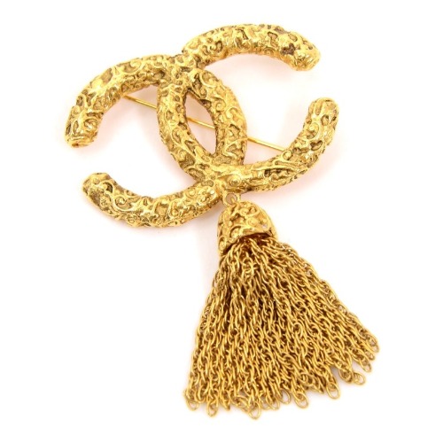 ブローチ ココマーク タッセル GP ヴィンテージ｜ブランド買取なら