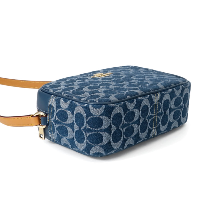 Brandol / COACH コーチ ショルダーバッグ シグネチャー デニム カメラ
