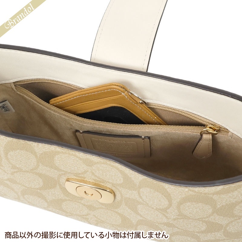 Brandol / COACH コーチ ショルダーバッグ シグネチャー エライザ ワン