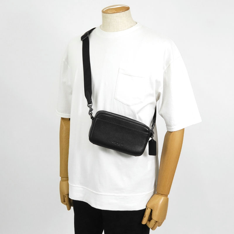 Brandol / COACH コーチ ショルダーバッグ レザー ジェイデン クロス