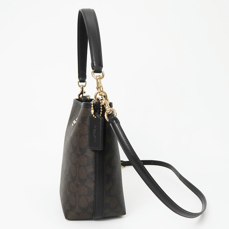 Brandol / COACH コーチ ショルダーバッグ シグネチャー キャンバス