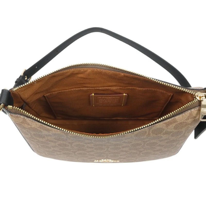 Brandol / COACH コーチ ショルダーバッグ シグネチャー エリー