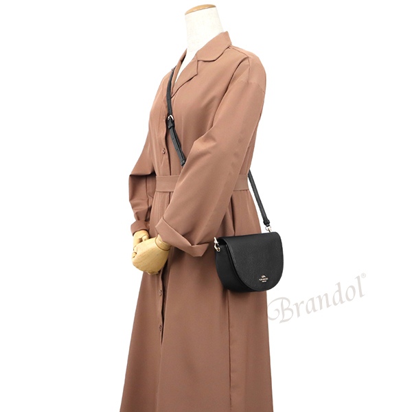 Brandol / COACH コーチ ショルダーバッグ レザー ハーフムーン