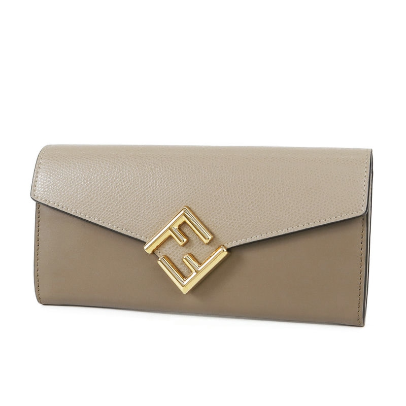 Brandol / FENDI フェンディ 長財布 レザー コンチネンタル ウォレット