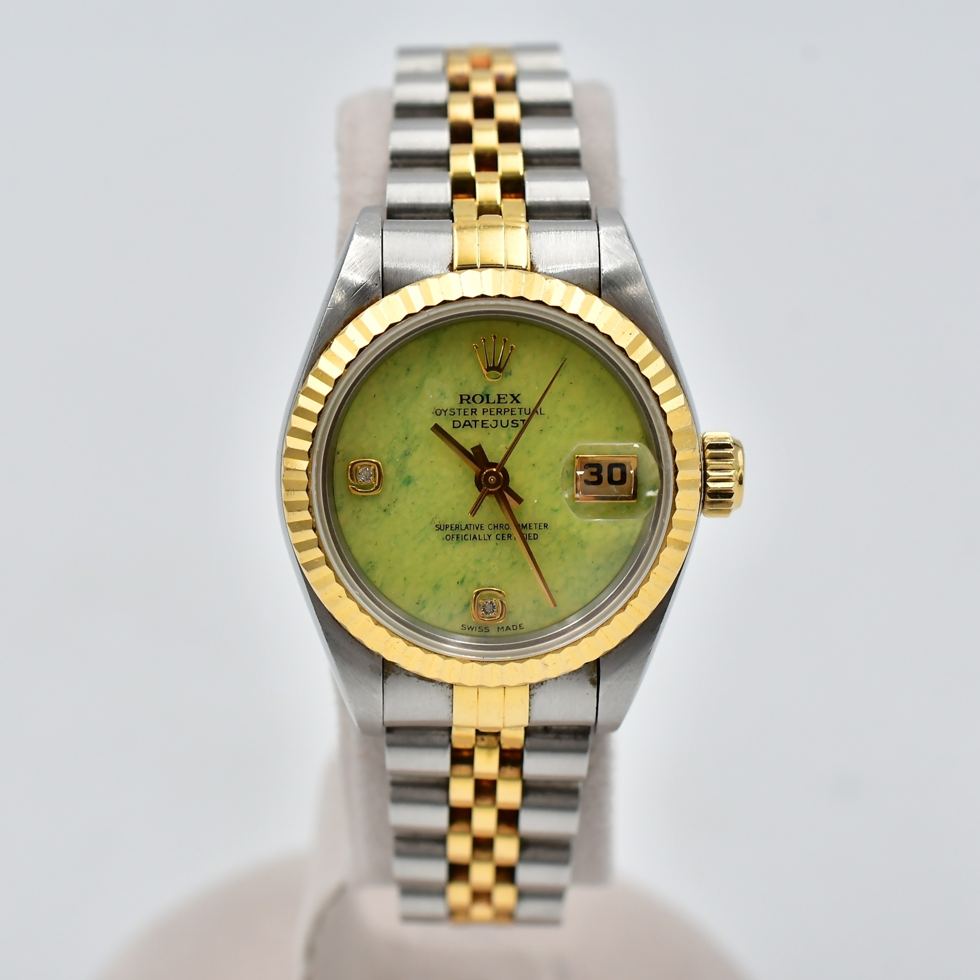 さゆり さゆり ロレックス デイトジャスト純正2コマ さゆり さゆり