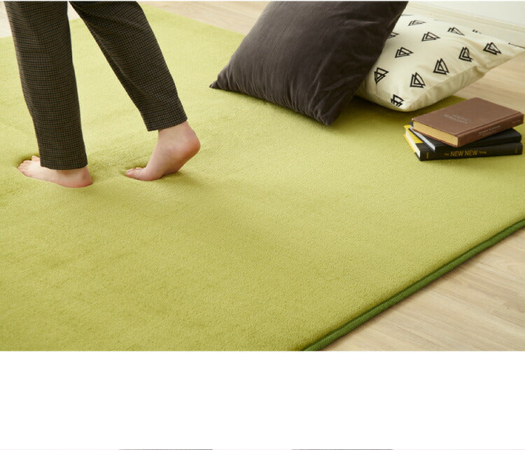 防音ラグ 高反発ラグ 極厚25mm 200×250 フランネル 撥水 防音 滑り止め