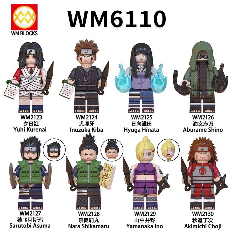 Anime Naruto Shippuden Akimichi Choji WM2130 Minifigures - Brixtoy
