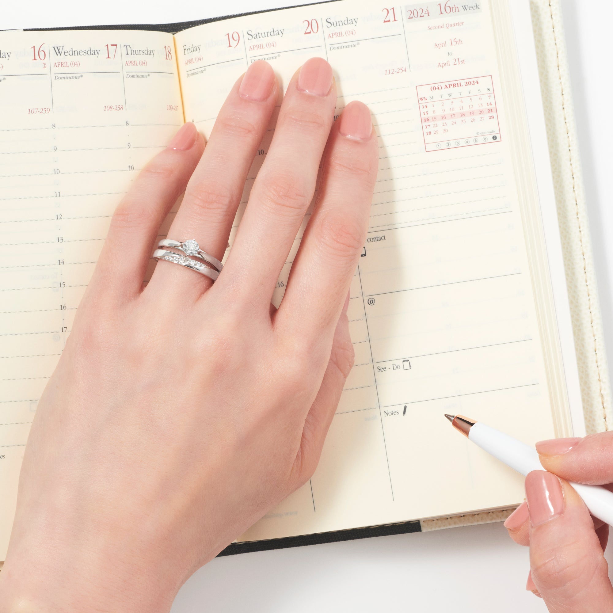 マリッジリング (ダイヤモンド AM_R0125) | ヴァンドーム⻘⼭ブライダル