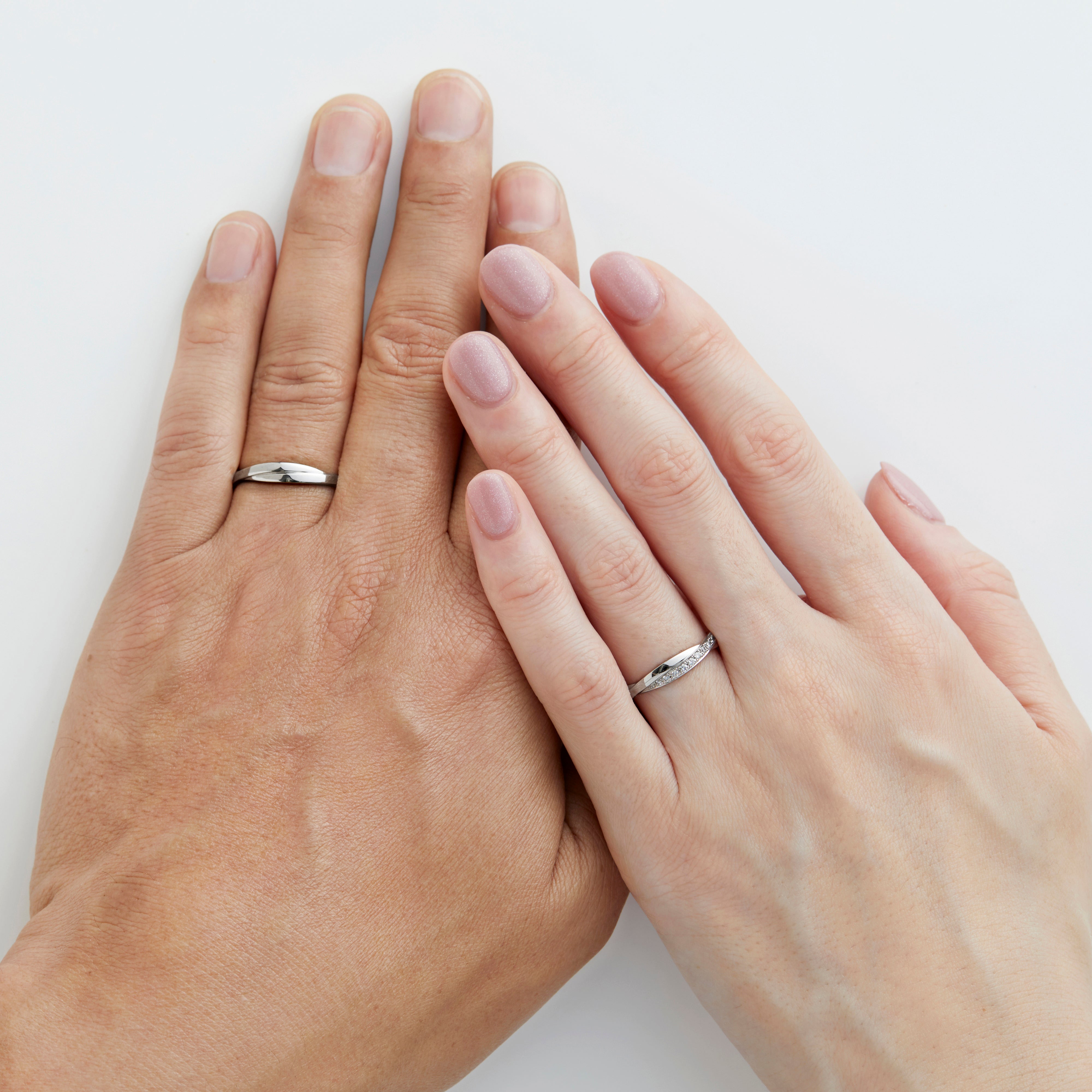 リュバン ドゥ マリエ マリッジリング (ダイヤモンド AM_R0062