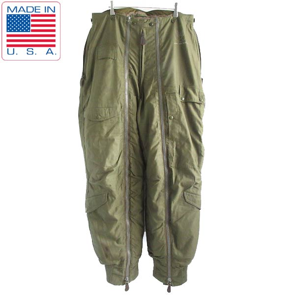 美品 40's 黒タグ USA製 実物 米軍 USAAF A-11 フライトパンツ 34 ARMY