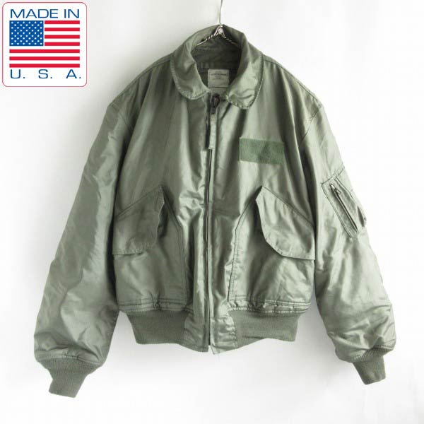 00s USA製 実物 米軍 CWU-45/P フライトジャケット Lサイズ MIL-J