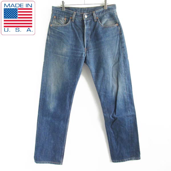 希少 90s USA製 Levi's リーバイス501 | ヒゲ落ち ジーンズ W32 L31 旧