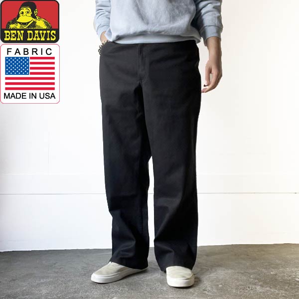 美品 US企画 BEN DAVIS | ワークパンツ W34 黒 - 札幌 ビンテージ 古着